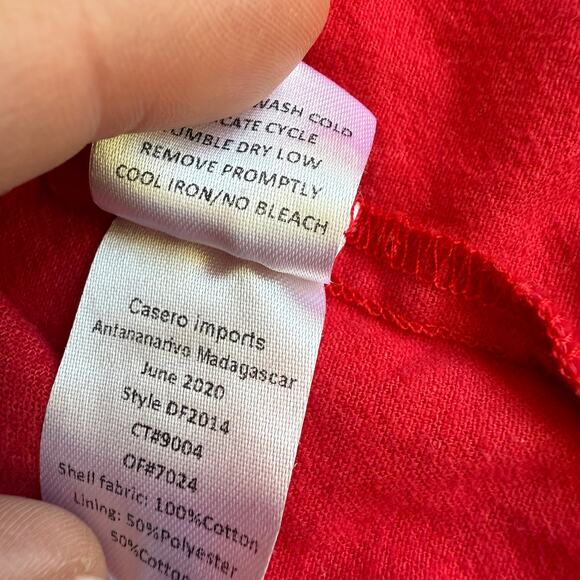 Edgehill Collection Smocked Red Dress & Bloomers 18 Months - Picture 9 of 15